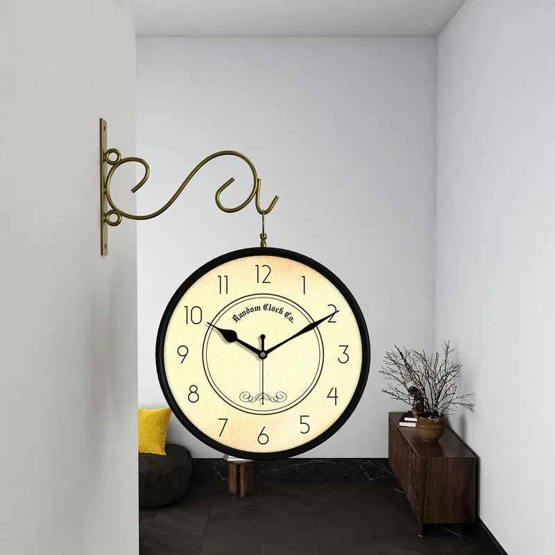 Eraforge Double Sided Wall Clock media 1
