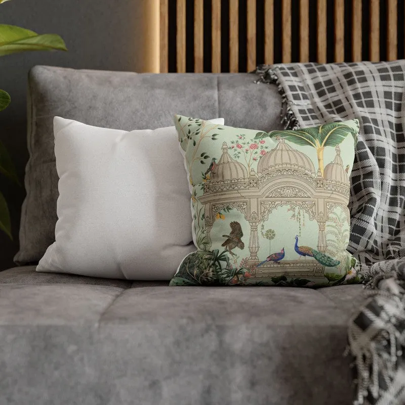 Peacock Durbar Cushion Cover media 4