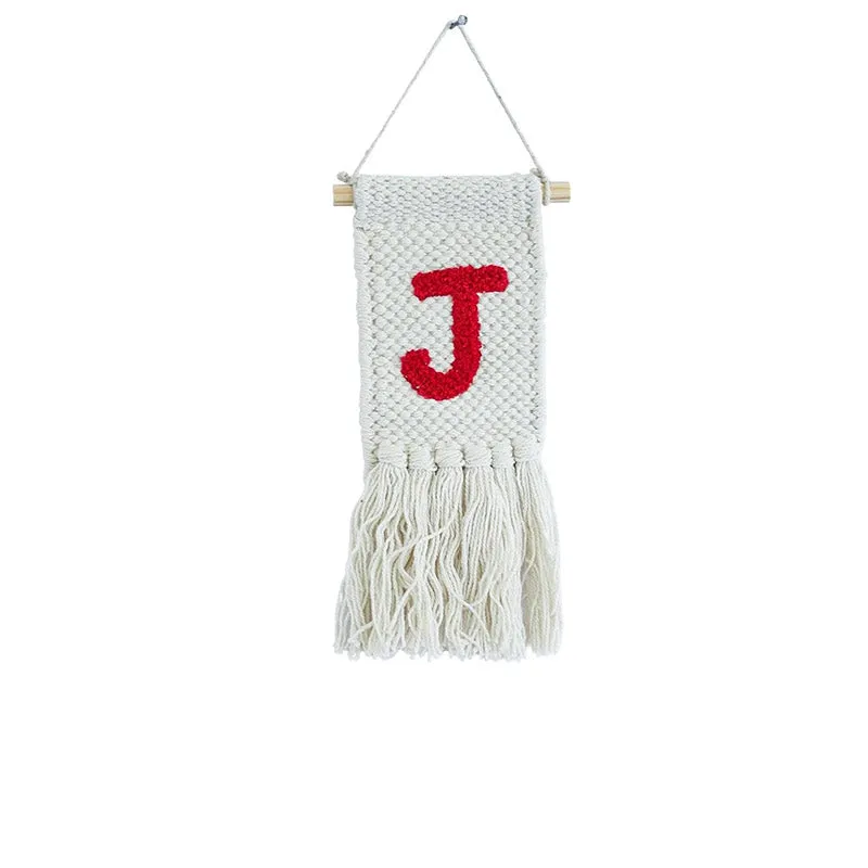 Monogram Mini Wall Hanging - J media 3