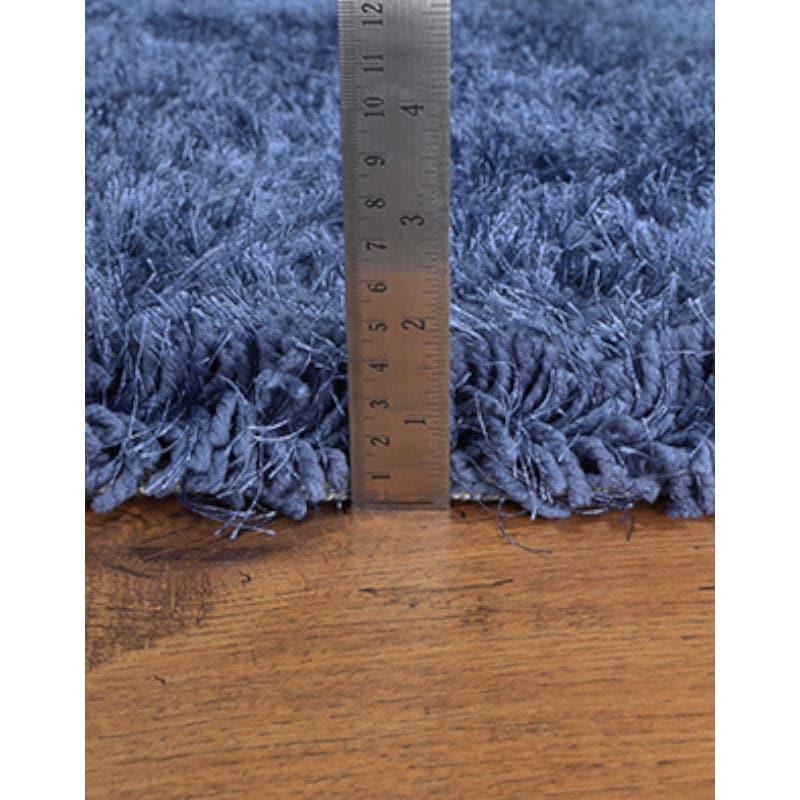 Table Tufted Woven Whisper Rug - Denim Blue media 7
