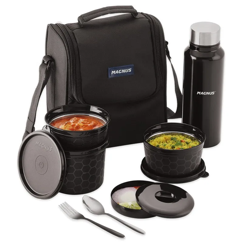 Nexa Urban Lunch Box with Lunch Bag - Five Piece Set media 3