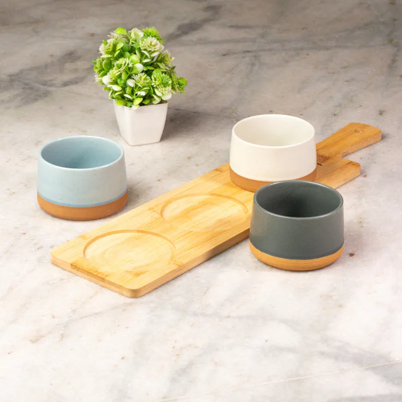 Azure Bliss Dry Fruit Container - Set Of Four media 4
