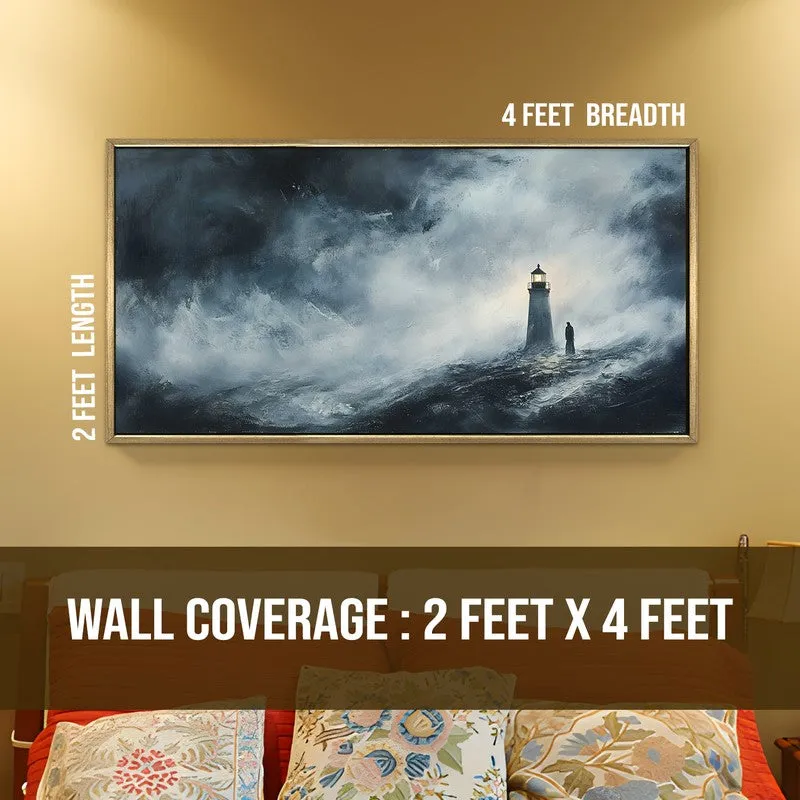 Seaguard Canvas Wall Painting With Frame media 8
