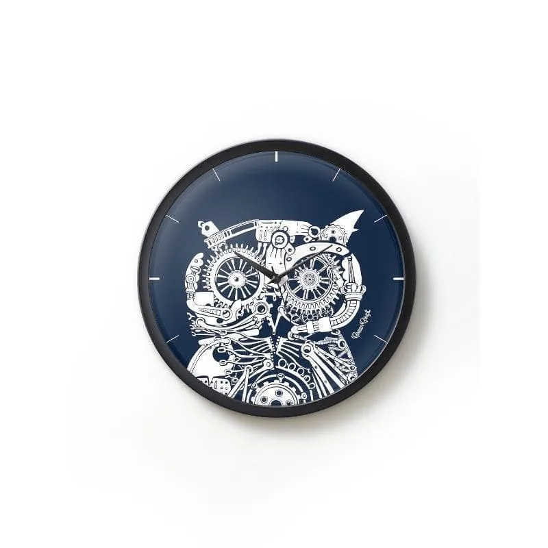New Era Owl Wall Clock media 3
