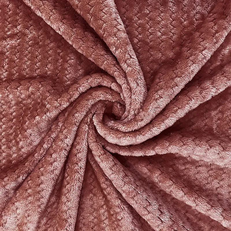 Swayam Seda Mink Blanket (Maroon) - 240 GSM media 5