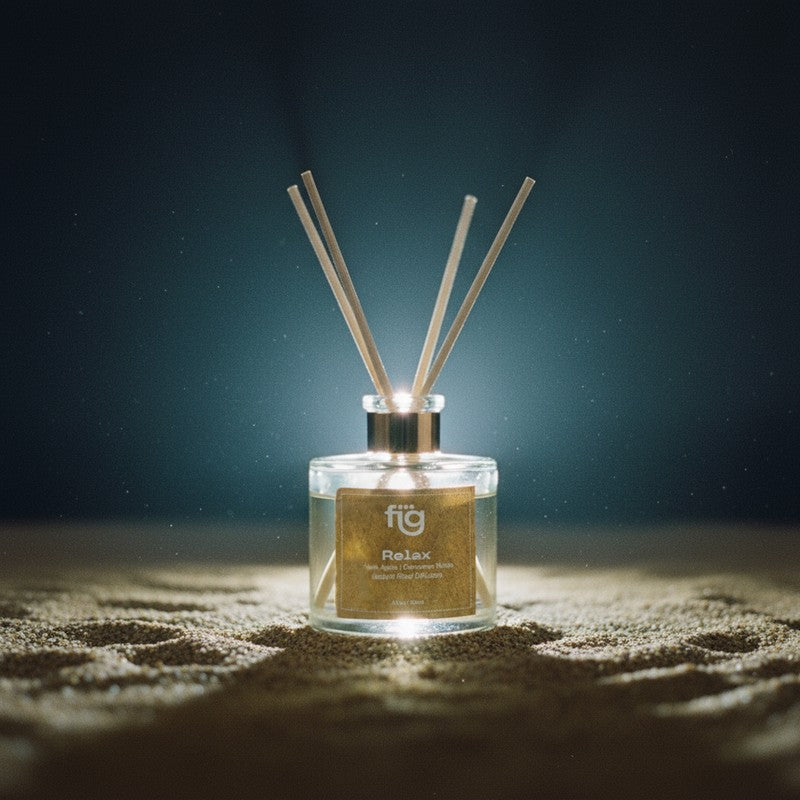Fig Living Relax Apple and Cinamon Reed Diffusor - IFRA Standard Perfumes media 5