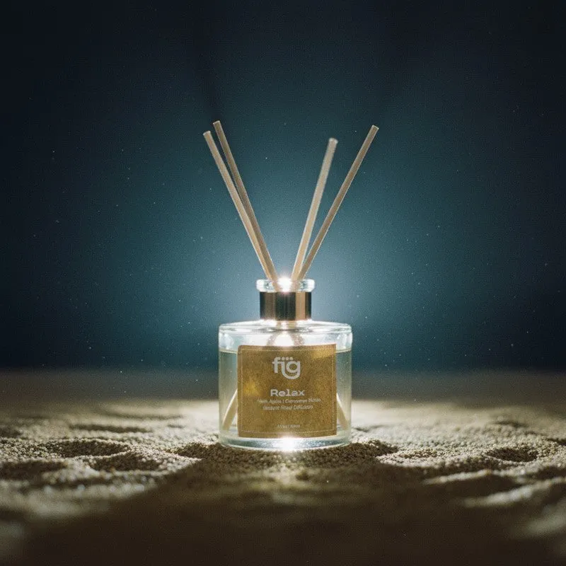 Fig Living Relax Apple and Cinamon Reed Diffusor - IFRA Standard Perfumes media 5