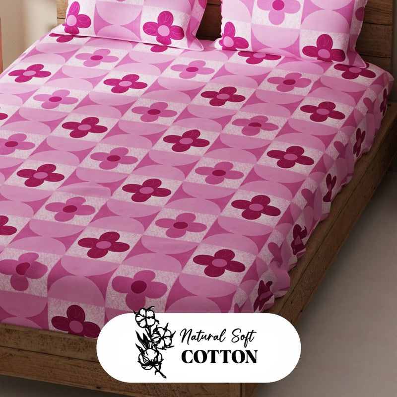 Prycon Bedsheet (Pink) - 115 GSM media 5