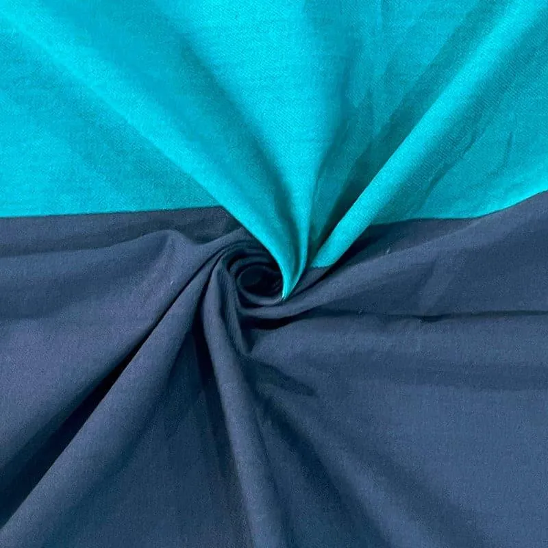 Swayam Nerva Neel Cotton Bedsheet - 180 TC media 5