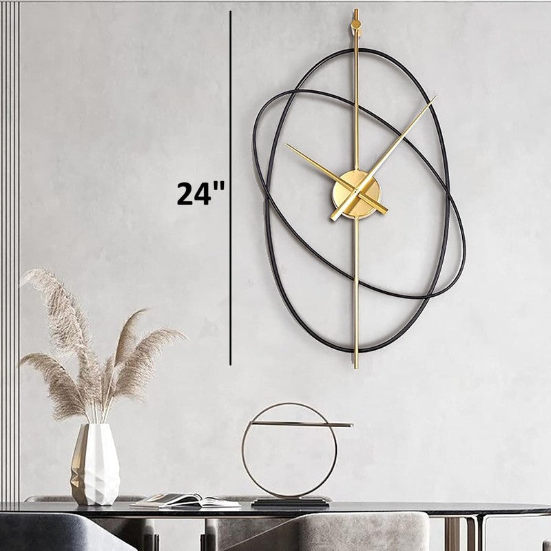 Second Silent Wall Clock - Black media 9
