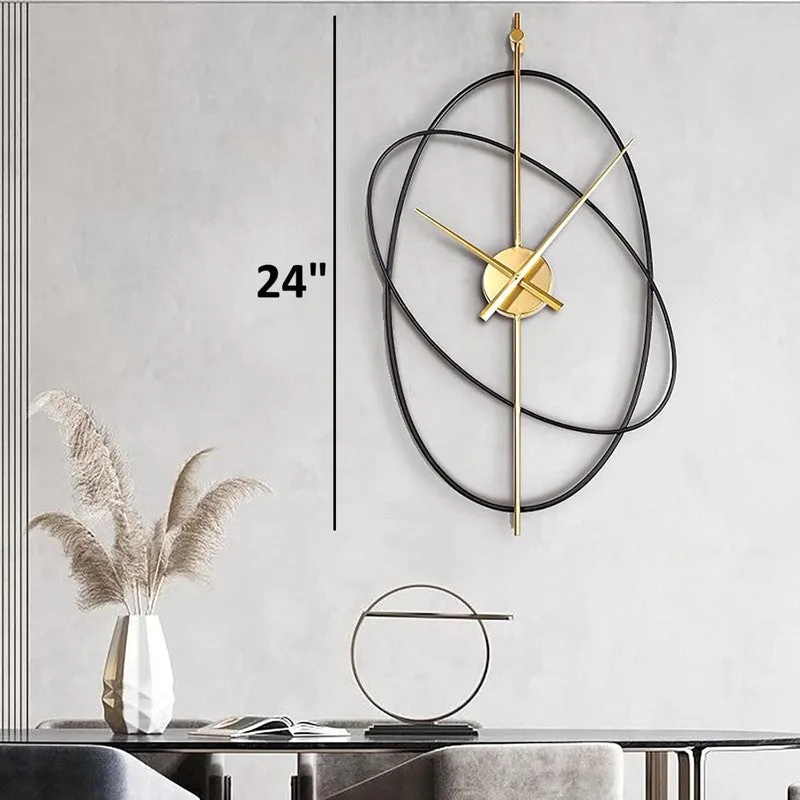 Second Silent Wall Clock - Black media 9