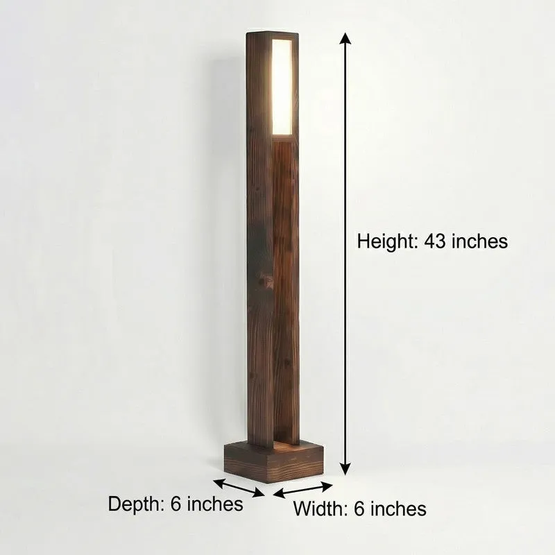 Jylian Wooden Floor Lamp media 9