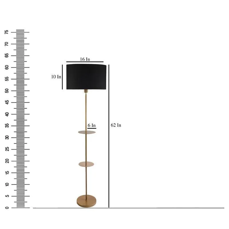 Aloda Kia Floor Lamp With Shelf media 6
