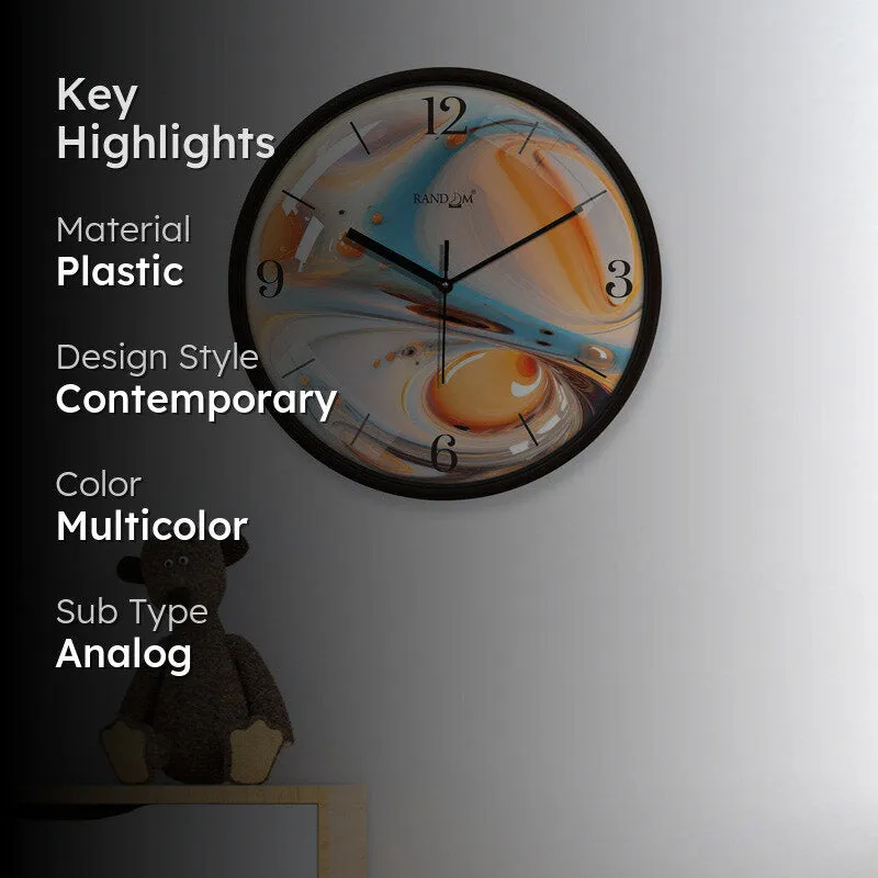 Vick Abstract Wall Clock media 2