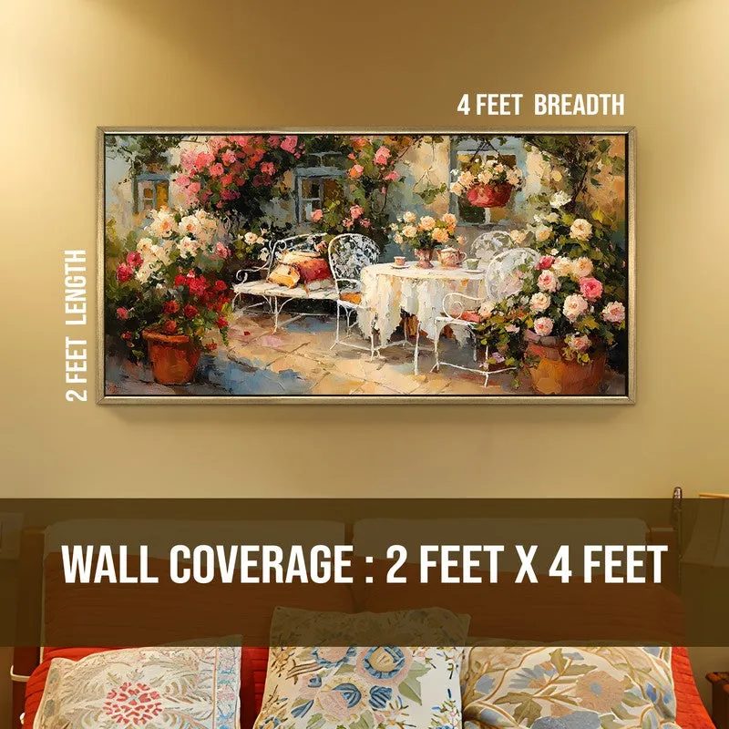 European Streetfront Terrace View Wall Art media 9