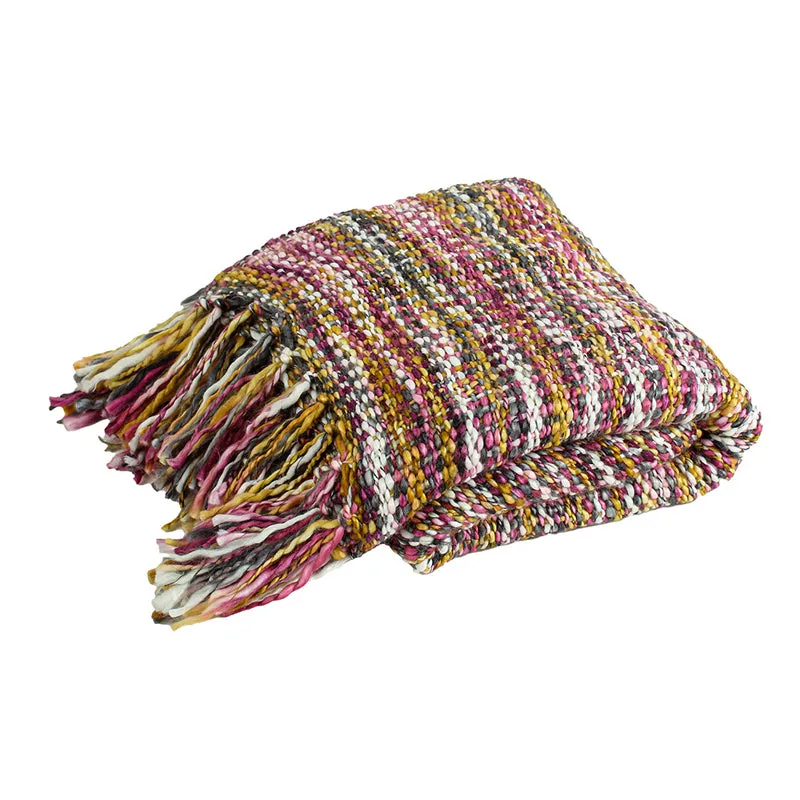 Vibrato Acrylic Throw - Pink media 3
