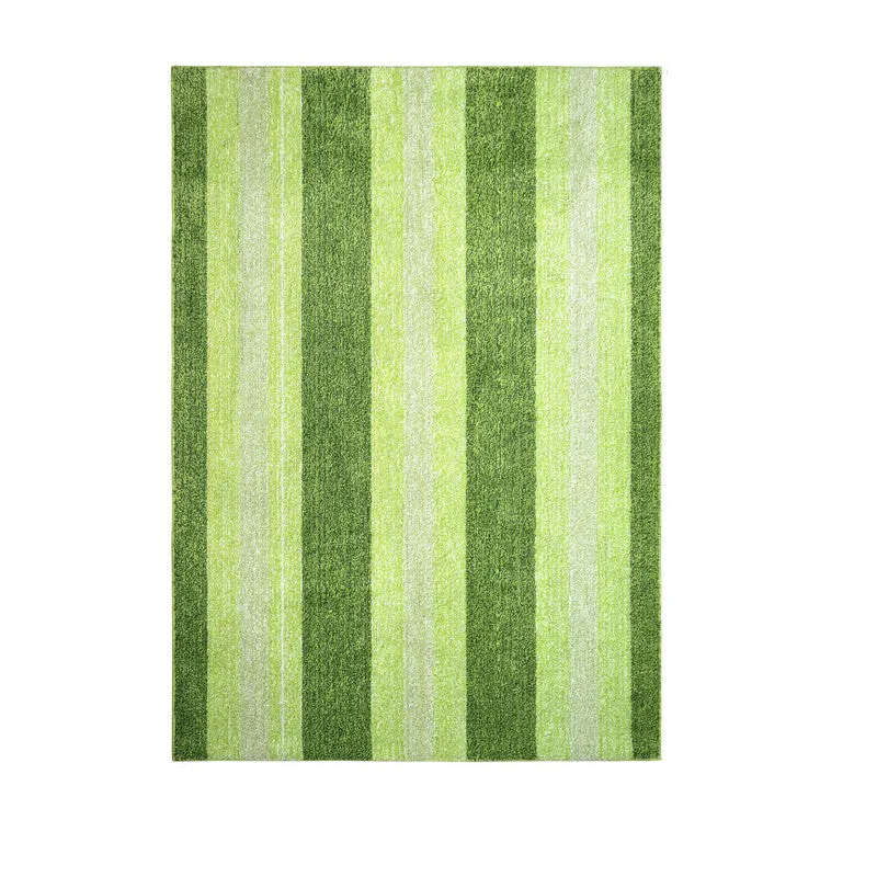 Line Tuft Anti Slip Carpet - Green media 1