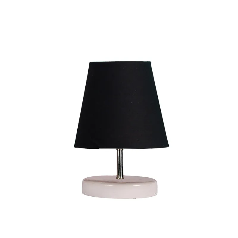 Vero Fabric Table Lamp - Black,White media 4