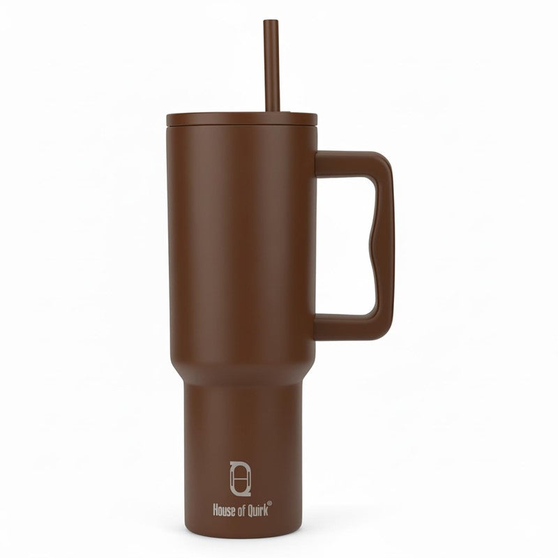 TerraTone Stainless Steel Tumbler (1200 ML) - Brown media 3