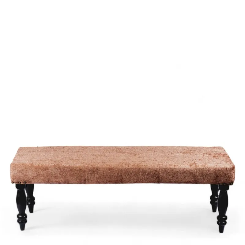 Aximo Sheesham Wooden Bench - Brown media 3