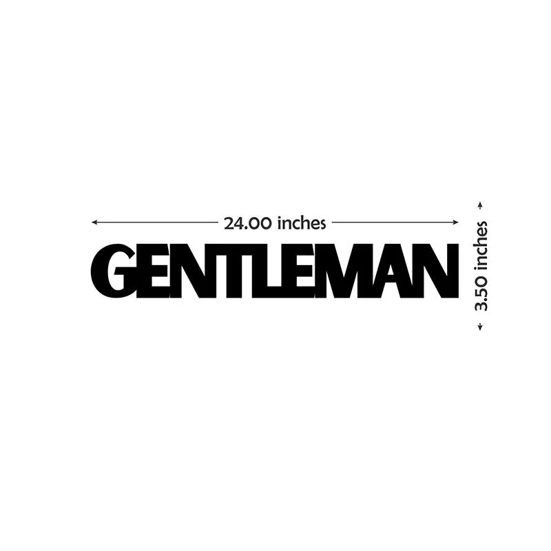 Gentleman Iron Wall Accent media 5