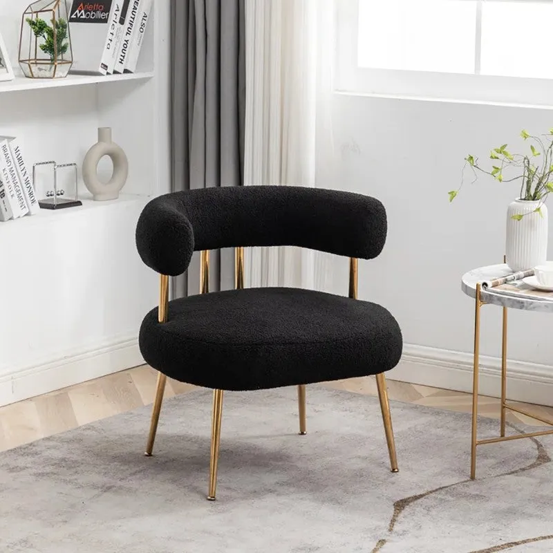 Calyra Neem Wood Accent Chair - Black media 3