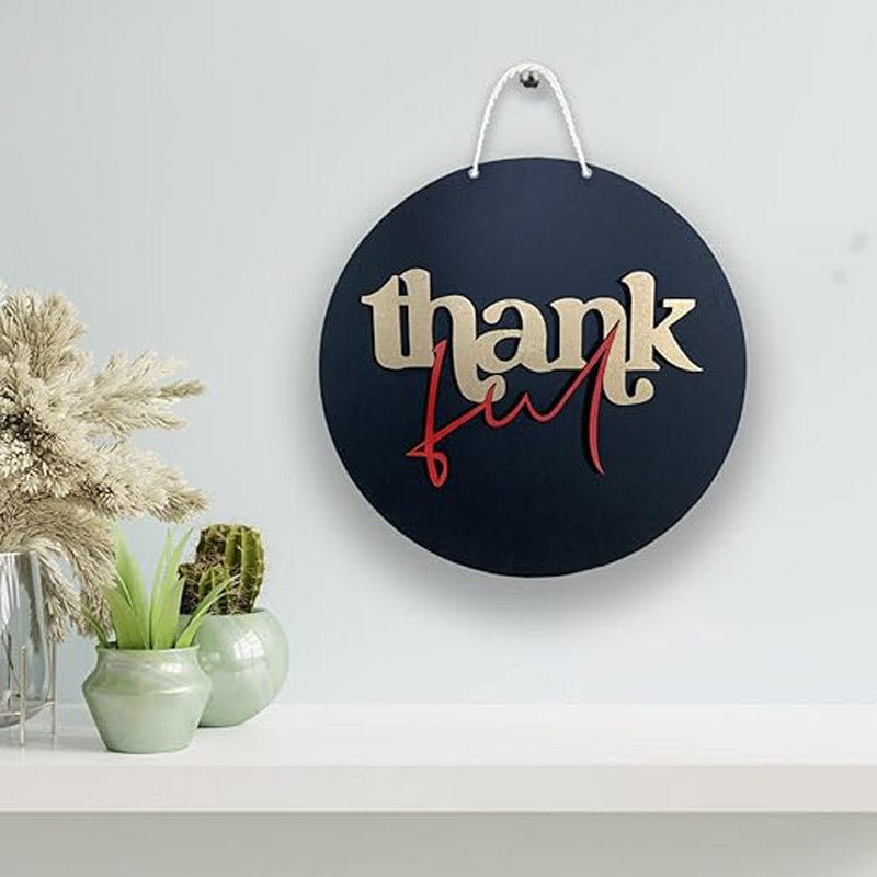 Alora Thankful MDF Wall Accent media 4
