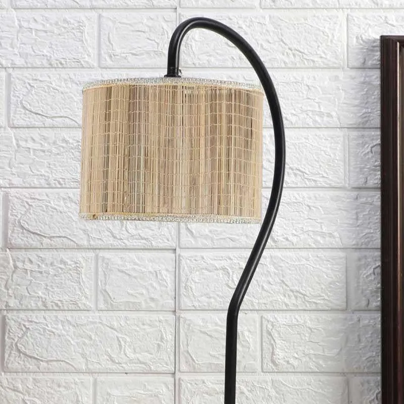 Bonzoi Bamboo Table Lamp - Beige,Black media 4