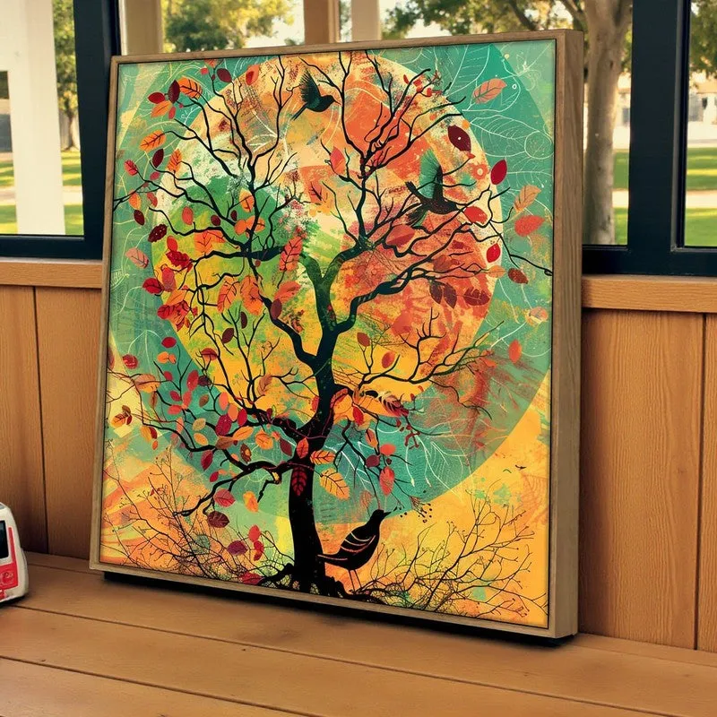 Nature Vibrato Wall Art With Frame media 2