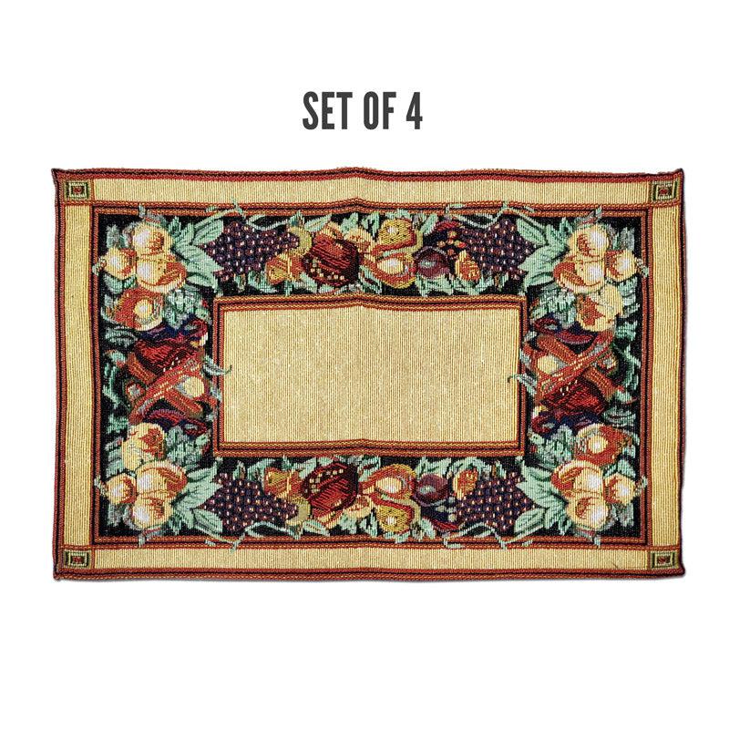 Adia Jacquard Woven Placemat - Set Of Four media 5