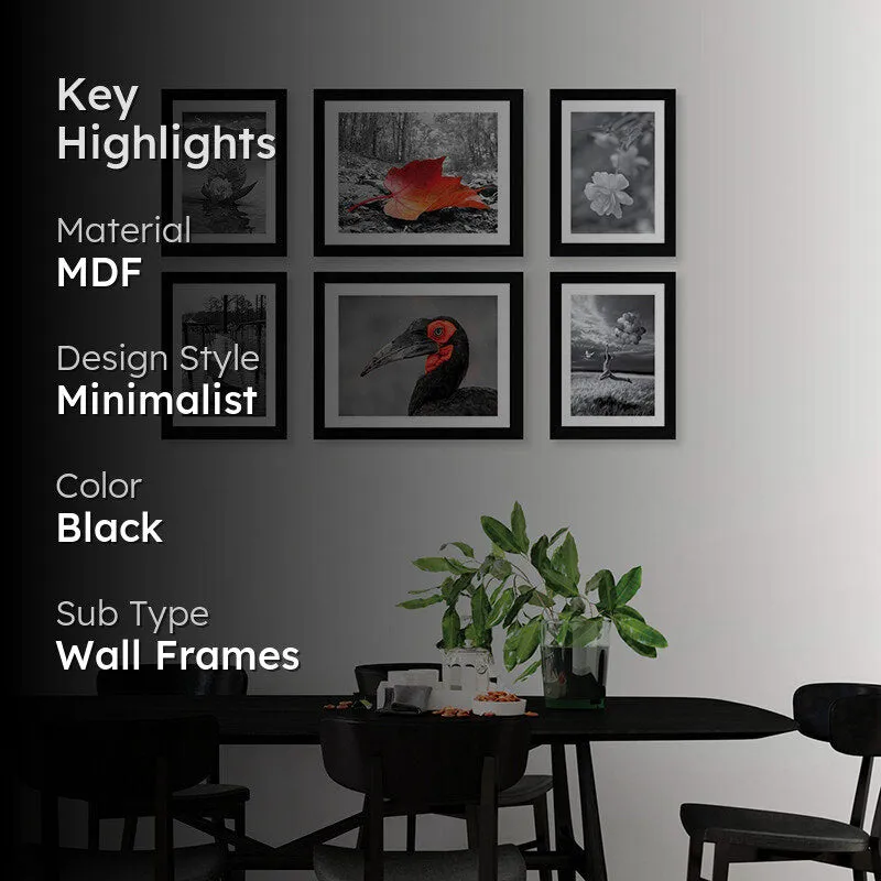 Astra MDF Photo Frame - Set Of Six media 2