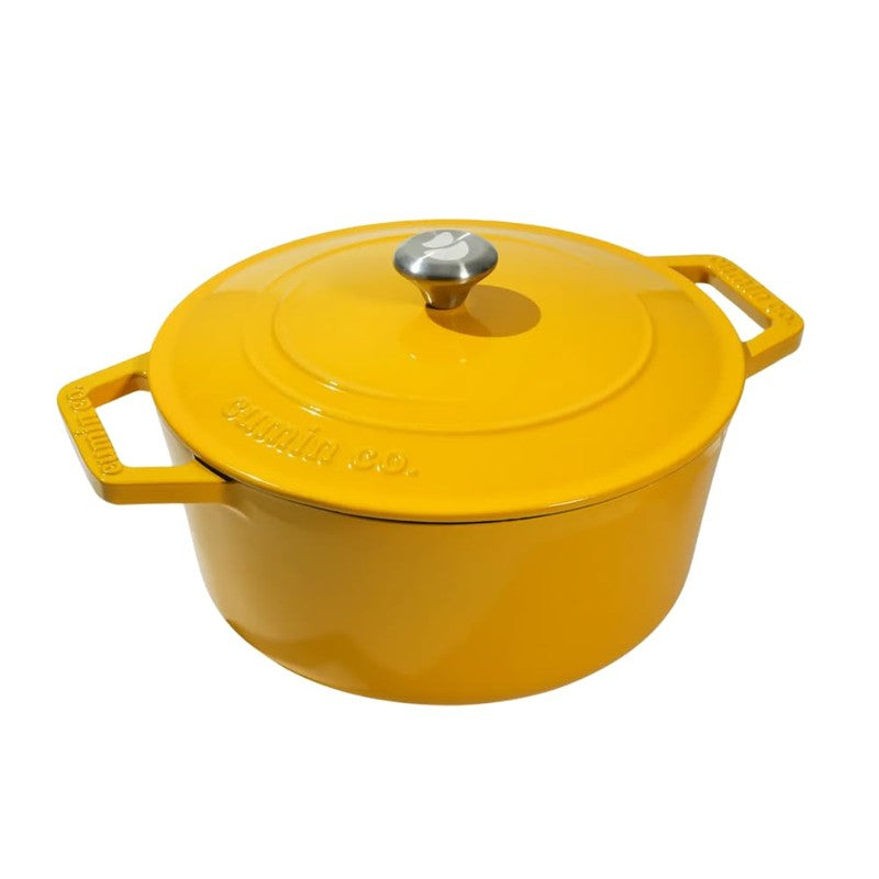 Cumin Co Enamel Cast Iron Cooking Pot - 5000 mL media 3