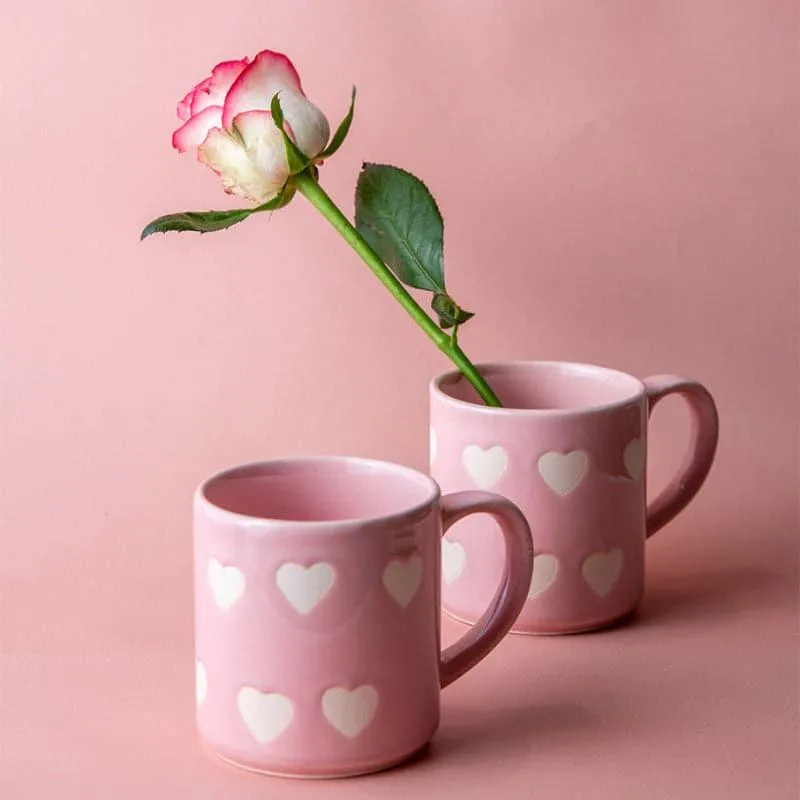 Romeo Stoneware Coffee Mug (350 mL Each) - Set of Two media 1