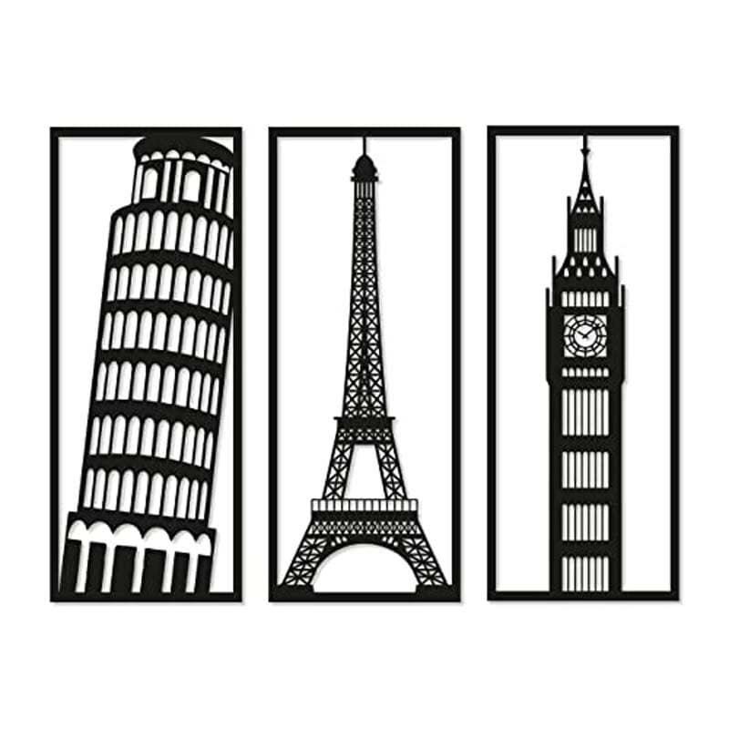 The UK Tour Wooden Wall Accent - Set Of Three media 5