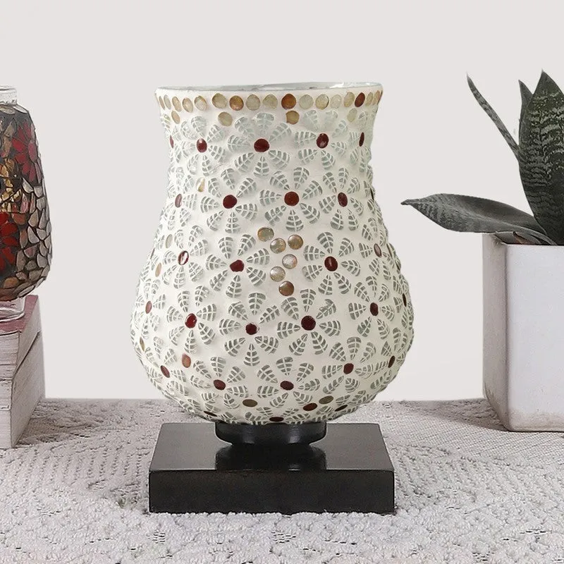 Radient Mosaic Glass Table Lamp - Multicolor media 3