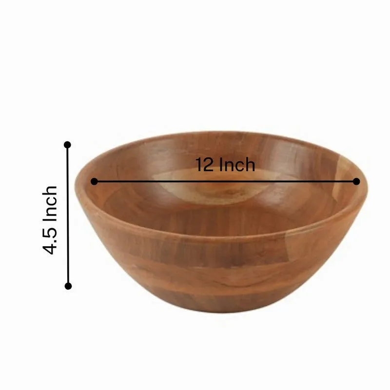 Essential Wood Mixing Bowl - 3850 mL media 8