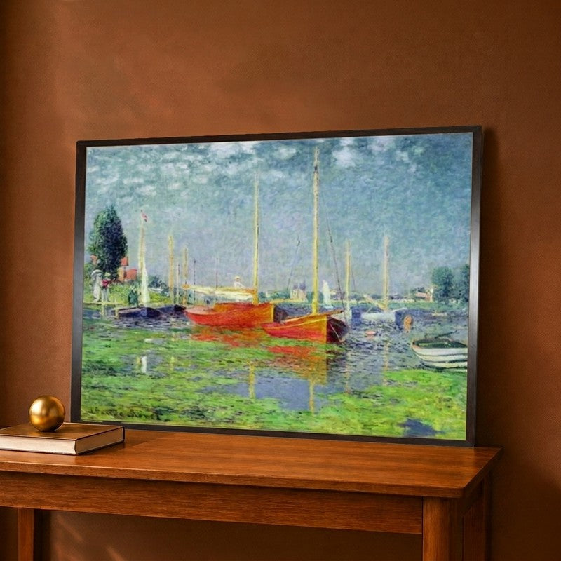 Argenteuil Circa Canvas Wall Painting - 16 x 12 Inches