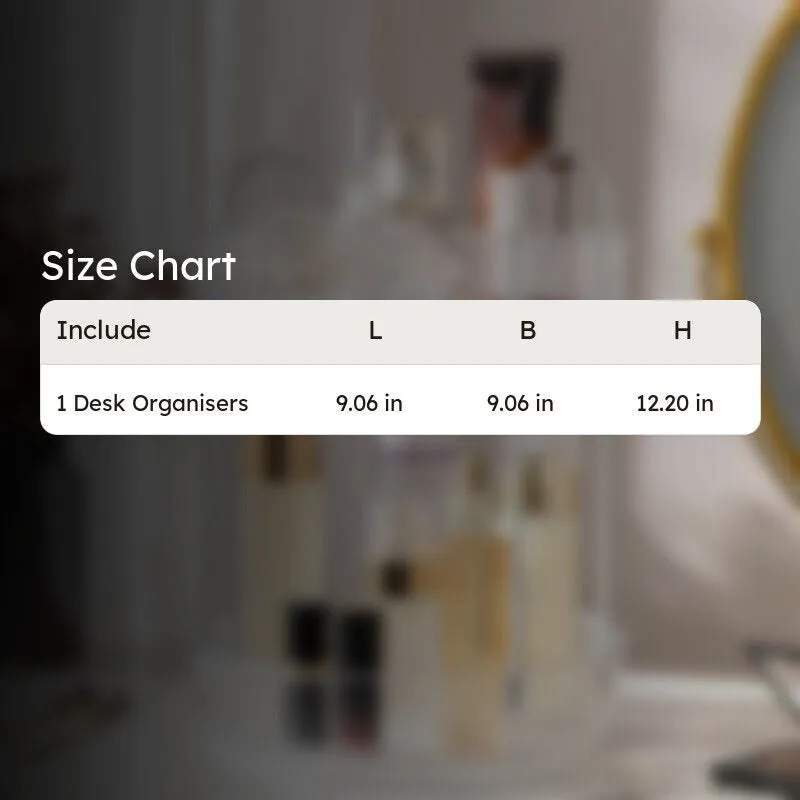 SmartSort Acrylic Desk Organiser - Transparent media 12