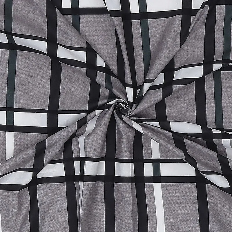Monte Carlo Vintage Checks Bedsheet - 120 GSM media 10