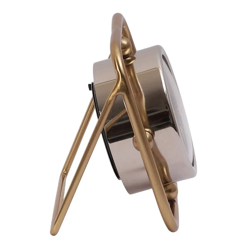 Vertex Table Clock - Silver media 6