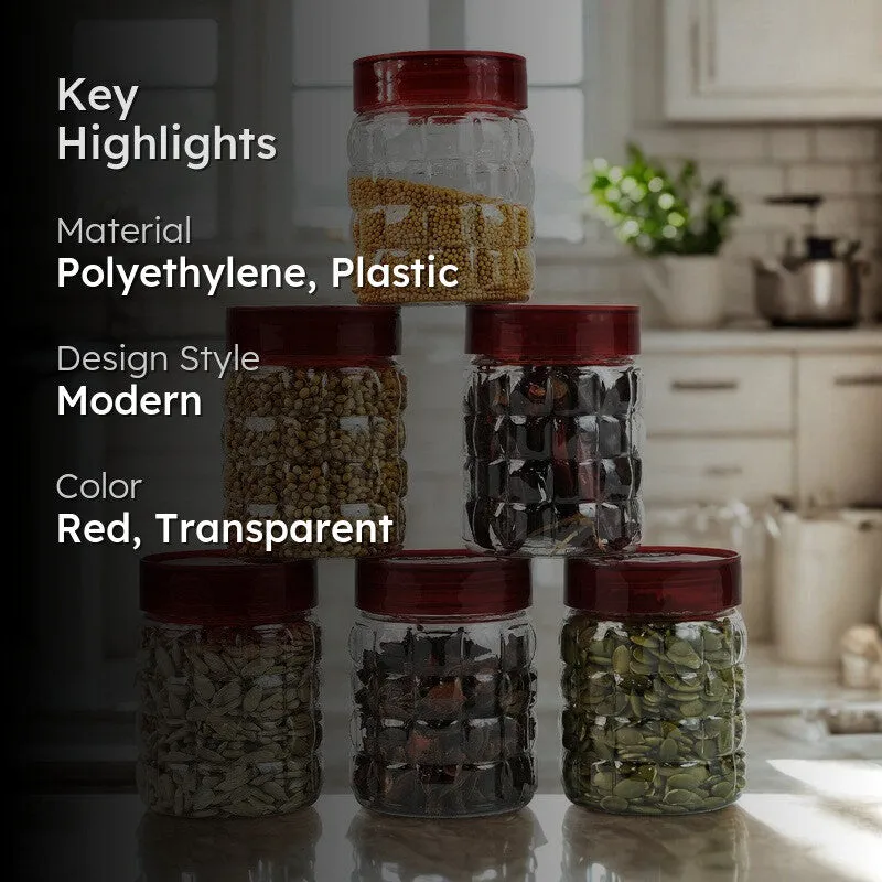 Airtight Kitchen Essentials (300 mL Each) - Set Of Six media 2