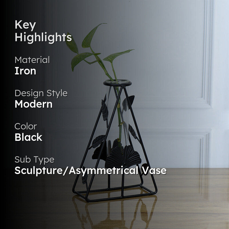 Gardenia Test Tube Planter - Black media 2
