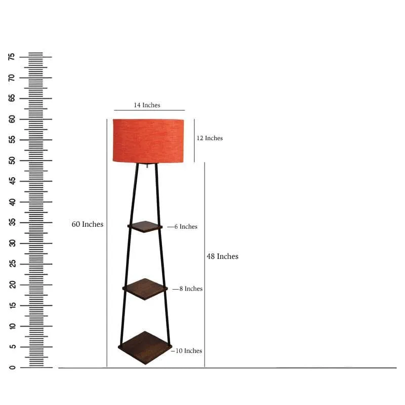 Mirami Black Pyramid Floor Lamp media 7