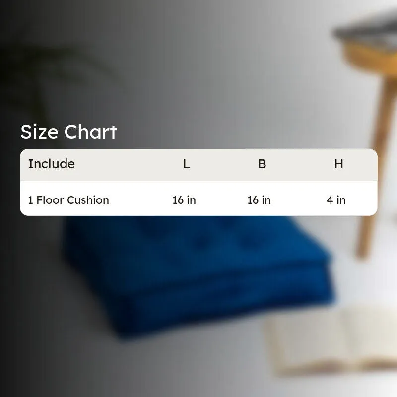 Floor Cushion - Classic Blue media 7