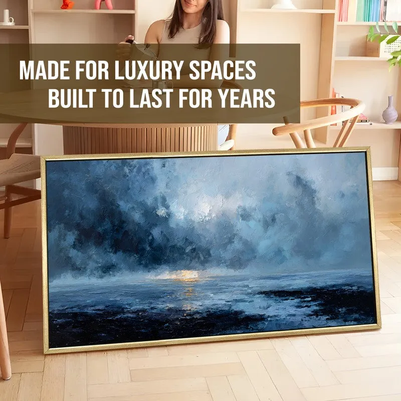 Sapphire Night Canvas Wall Art media 6