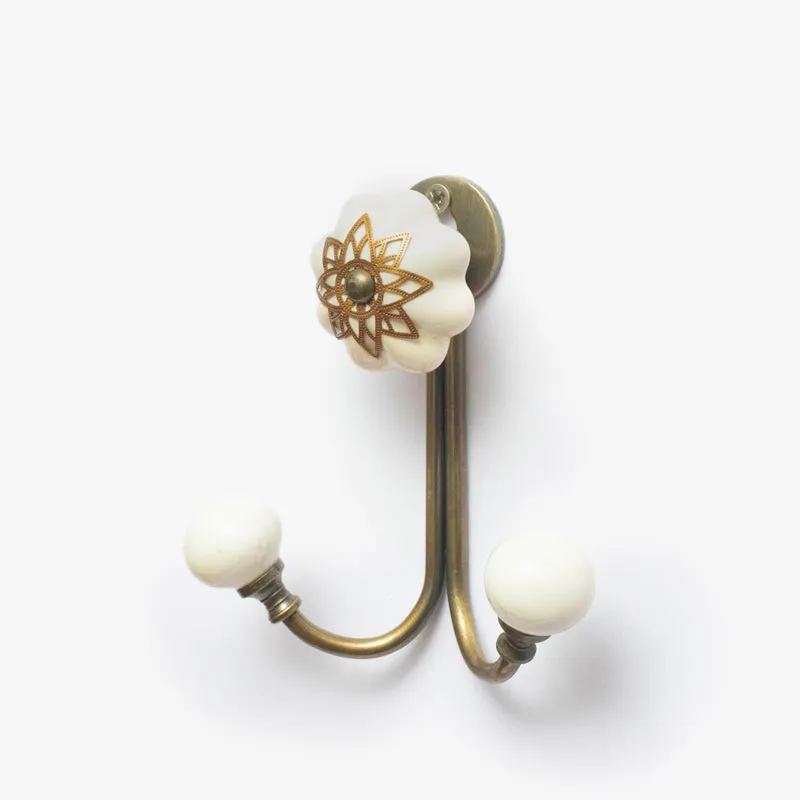 Etno Floral Filigree Wall Hook media 4