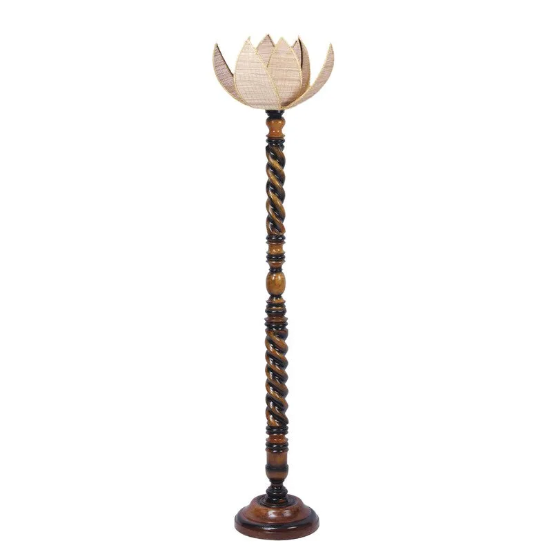 Noble Halo Floral Floor Lamp media 6
