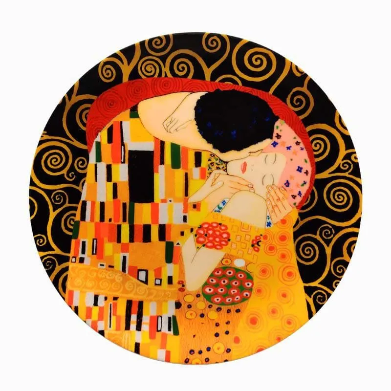 The Kiss by Klimt Decorative Plate media 4