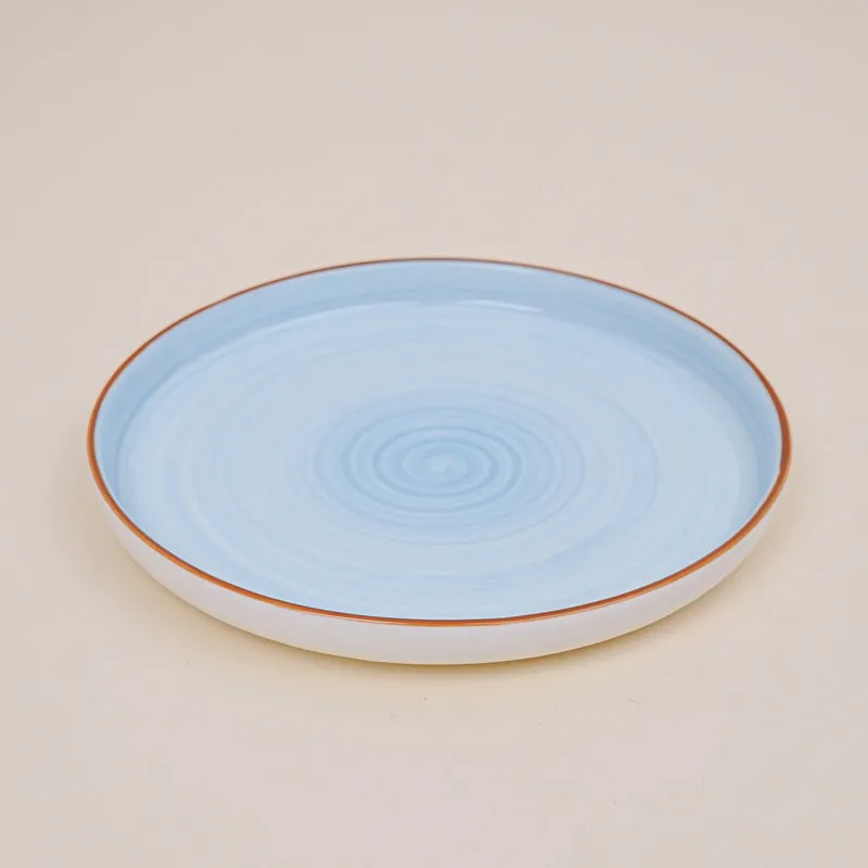 Lunar Blue Snack Plate - Set Of Two media 4