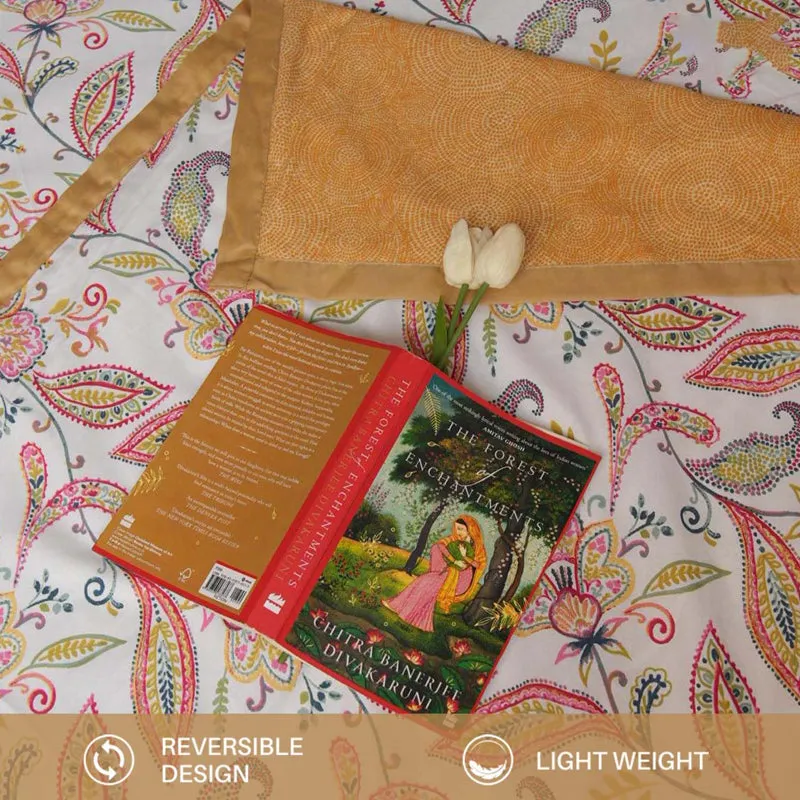 Urban Space Iris Reversible Dohar (Pink) - 150 GSM media 5